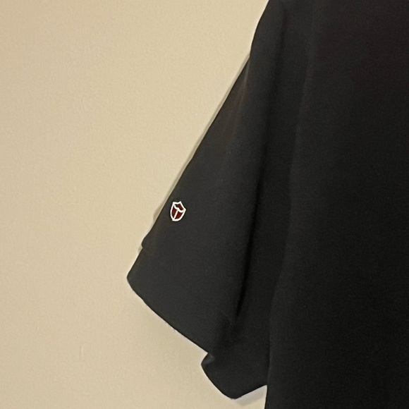 Red Canoe Vintage Boeing Airplane Co Short Sleeve Polo Black Men’s XL (A) - Picture 9 of 10